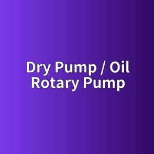 Dry Pump와 Oil Rotary Pump 성능 비교 9 dry pump oil rotary pump 1789366782